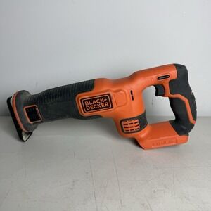 Black+Decker BDCR20 20V MAX Cordless Reciprocating Saw Tool Only Battery Powered